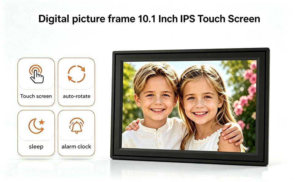 digital picture frame touch sreen