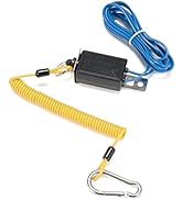 BUNKER INDUST Trailer Breakaway Switch, Electric Trailer Breakaway Switch with 6ft Breakaway Coil...