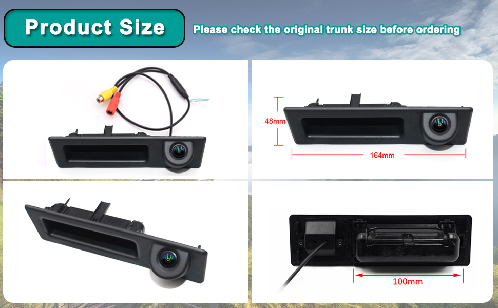 Trunk Handle Camera