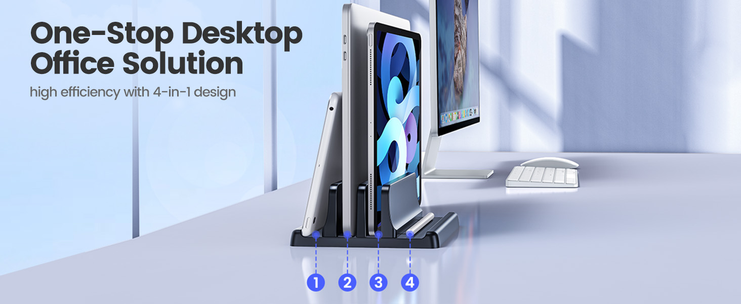 vertical laptop stand