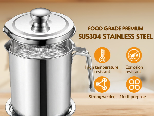 FOOD GRADE PREMIUM SUS304 STAINLESS STEEL