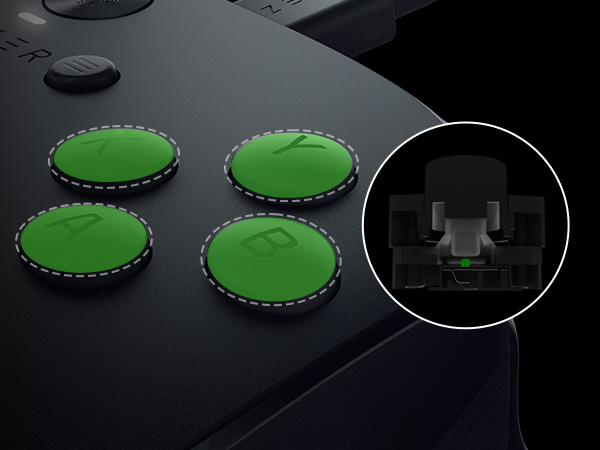 Mecha Tactile Action Buttons &amp; 8-Way D-Pad