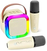 Eimterlan Karaoke Machine for Kids, Kids Karaoke Machine Gifts for Girls and Boys Family Party, K...
