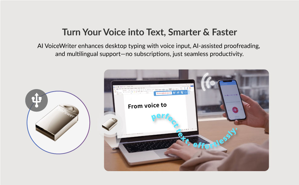 Turn Your Voice into Text, Smarter and Faster with AI VoiceWriter