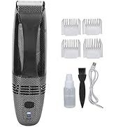 YUYTE Hair Trimmer USB Vacuum Trimmer Kit with Powerful Automatic Hair Suction for Beards Facial ...