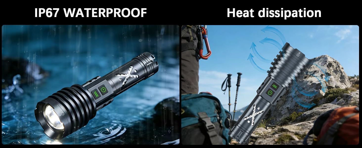 waterproof flashlight