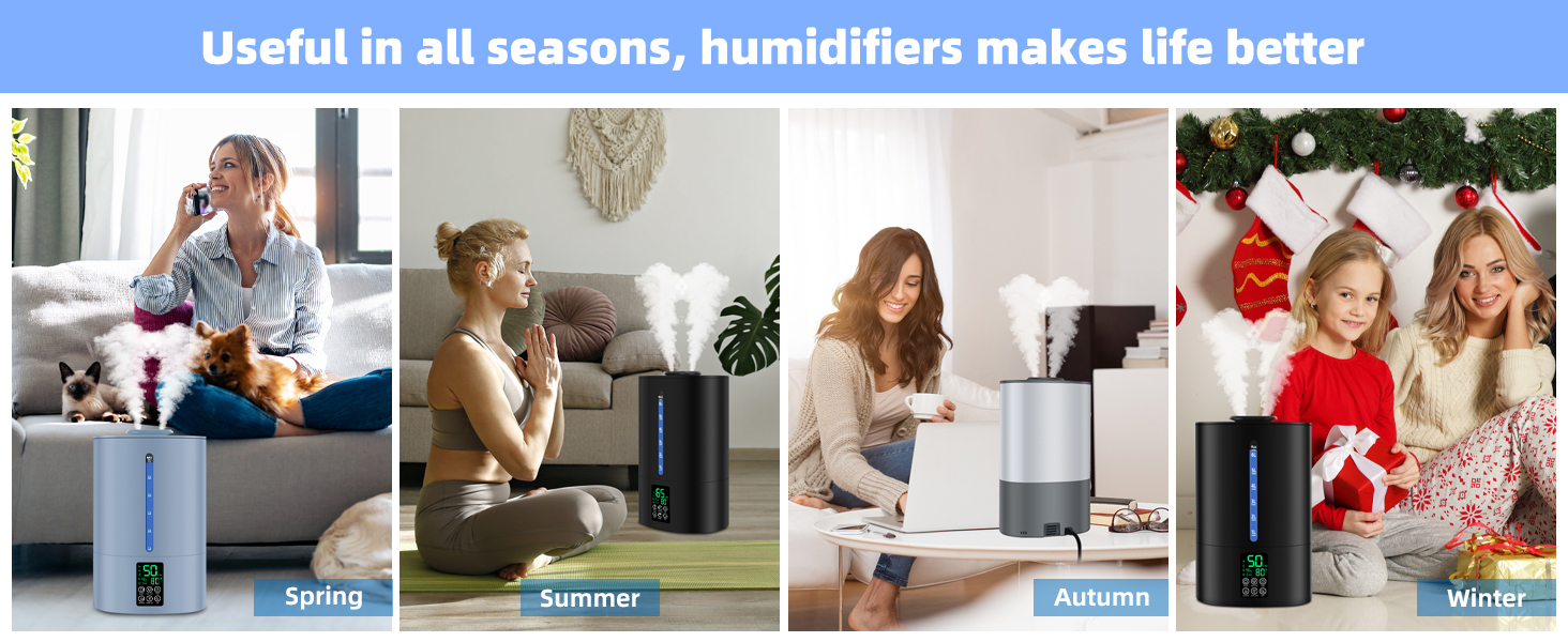 6L Humidifiers for Bedroom Large Room Home