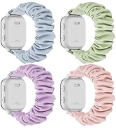 4 Pack Kids Scrunchie Bands Compatible with Gizmo Watch 3 2 1/Gabb Watch 3e 3 2 1/Sync UP Watch/C...