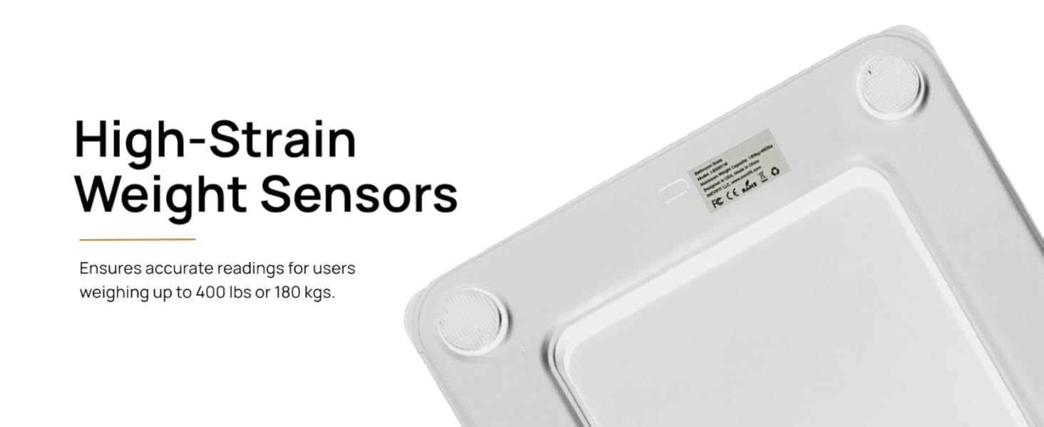 I-BS001W - INEVIFIT - Best Digital Bathroom Scale - Premium A+