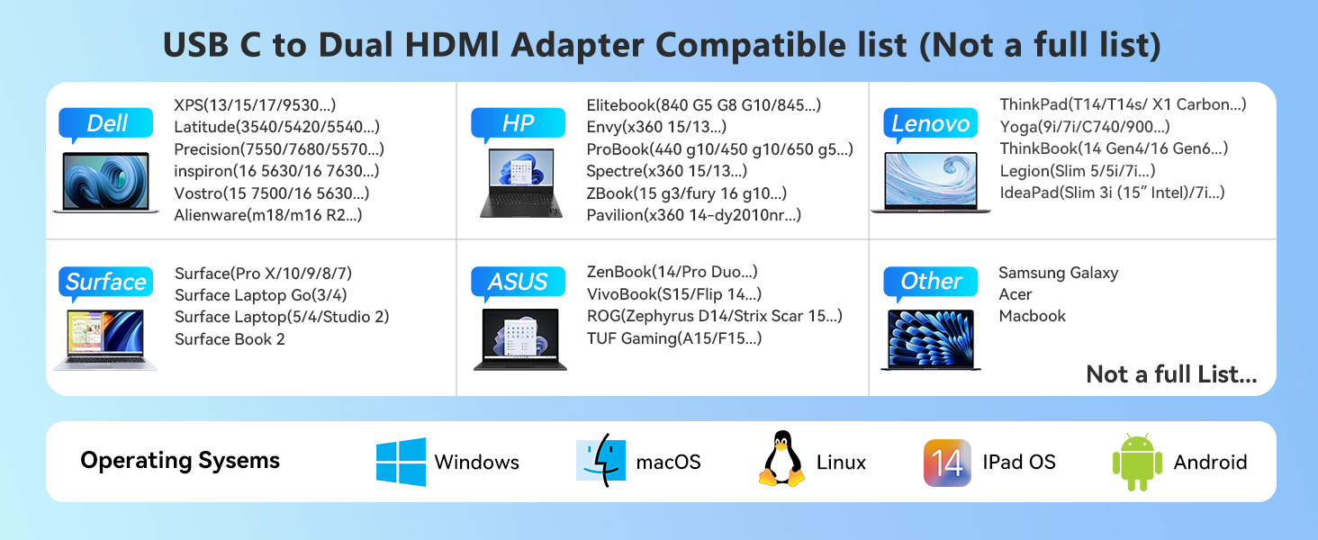 dual monitor adapter