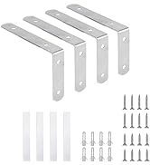 Furniture Anchors (4 Pack) Cabinet Anti Tip Kit for Baby Pet Proofing, Stainless Steel Furniture ...