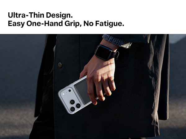 magnetic wireless charger iphone apple power bank portable battery pack