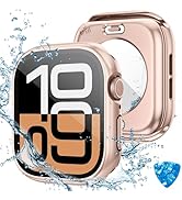 Tensea (2 in 1 for Waterproof Apple Watch Screen Protector Case Series 10 42mm Accessories, iWatc...