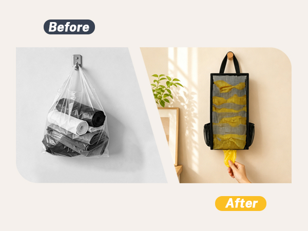 plastic bag holders for grocery bags