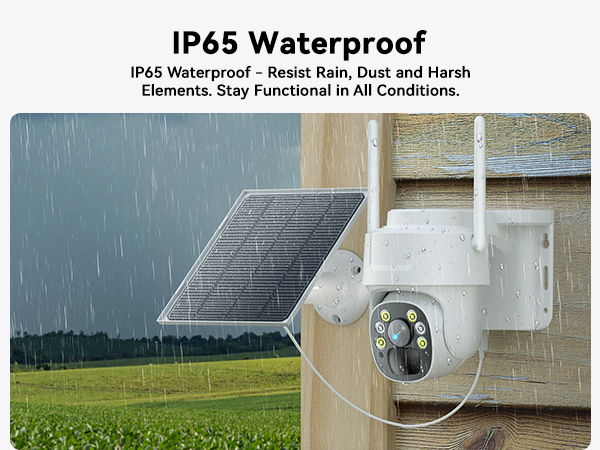 IP65 Waterproof