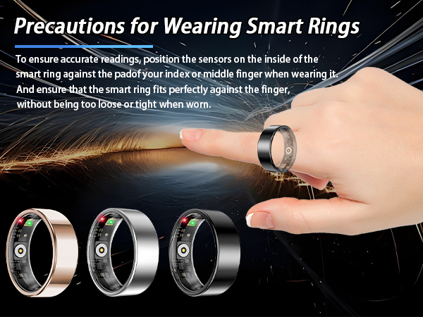 smart ring for women men, sleep tracker ring, fitness tracker, health ring, fitness rings for women