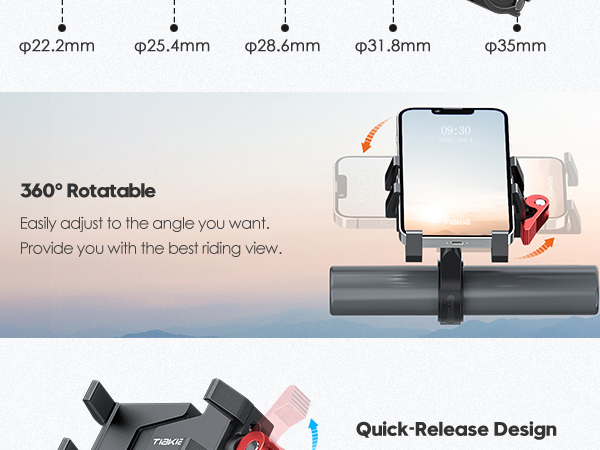  Cell Phone Holder for Bike