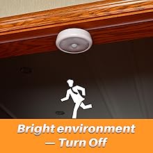 Under Cabinet Lights, Rechargeable Motion Sensor Light Indoor, Stick on LED Magnetic Closet Light