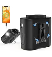 PANERGY Portable Waist Fan, 67H Runtime Wearable Fan with 4+1 Speeds, Storm Mode, 14500mAh Rechar...