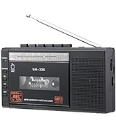Portable Cassette Player and Recorder , Cassette Tape to MP3 Digital Converter with AM FM Radio, ...