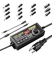 108W Universal Power Supply Adjustable 9V~36V DC Switching Adapter 100V-240V AC to DC Converter T...