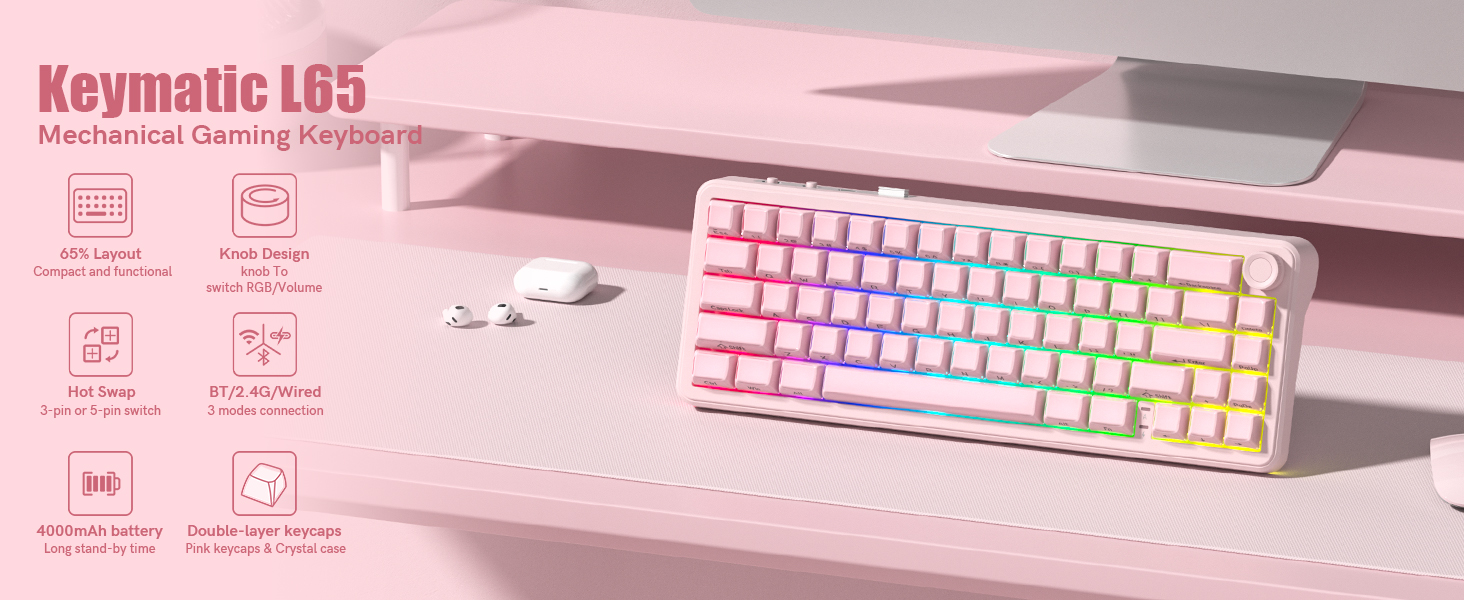 Keymatic L65 Keyboard