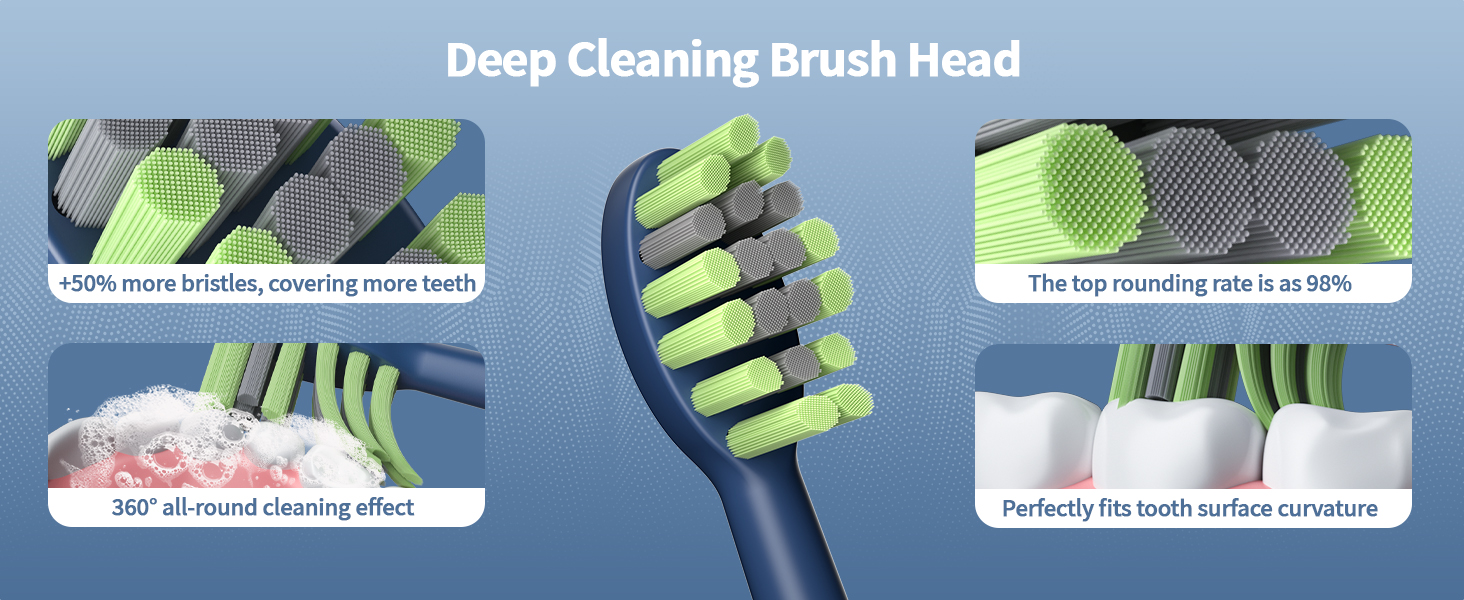 Deep Cleaning Brush Head