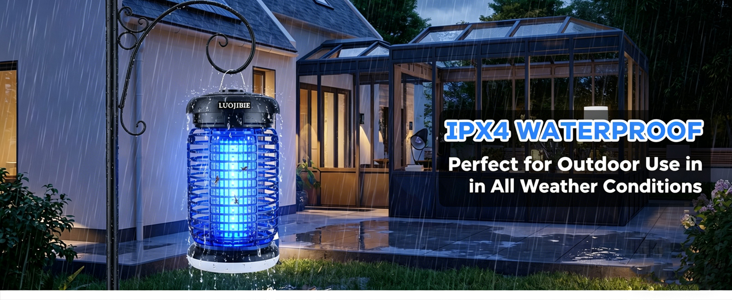 Bug Zapper for Outdoor Waterproof
