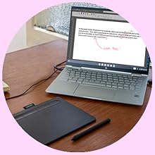 intuos drawing tablet for annotation