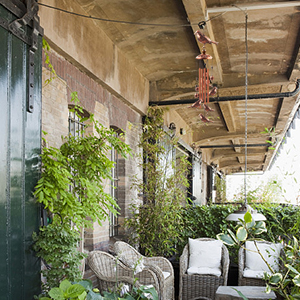 wind chimes in Balcony
