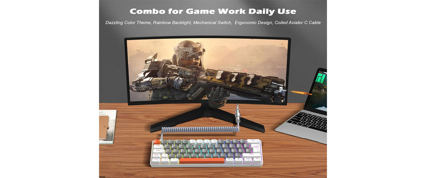 T60 KEYBOARD/LIGHT GREY