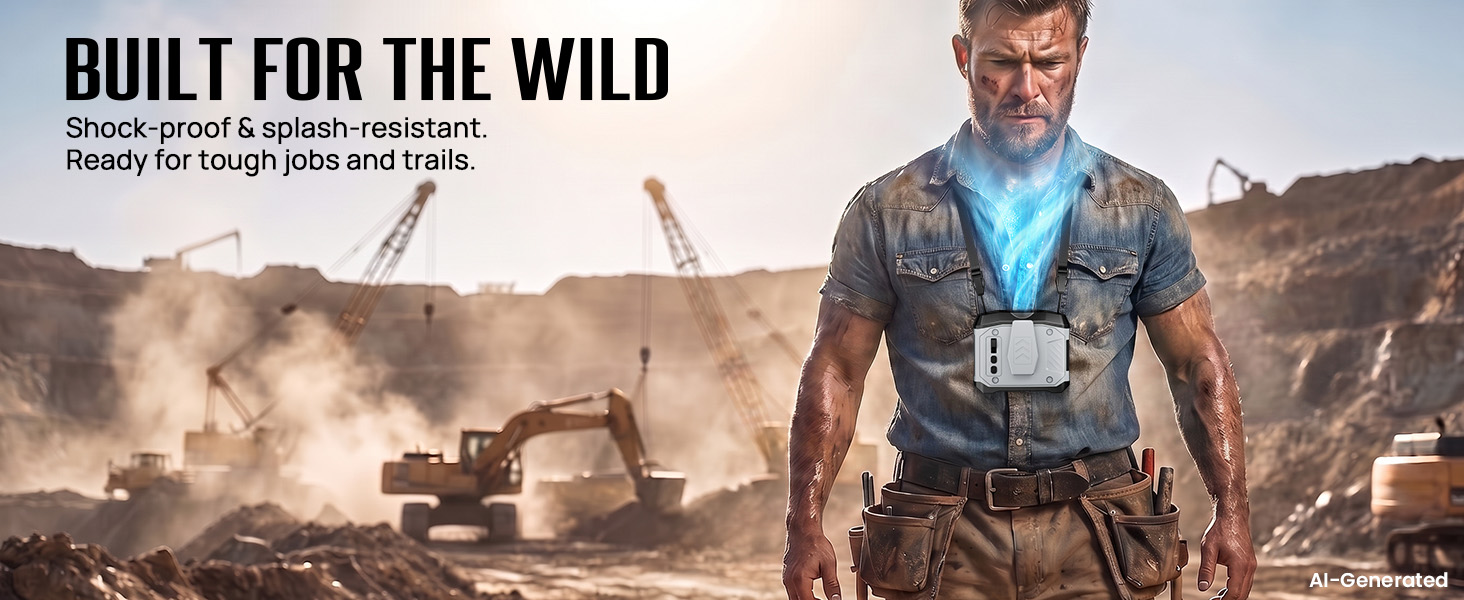 blue collar fan under shirt is built for dusty yards, outdoor trails, and active summer jobs