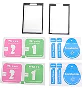 2Pcs Screen Protector Fit for Insta 360 X5 X4 Accessories, 9H Hardness HD Tempered Glass Film Cur...