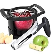 YYP Apple Slicer Corer, [Upgraded] Cut Apples All The Way Through, 16-Slice Sharp Apple Slicer Cu...