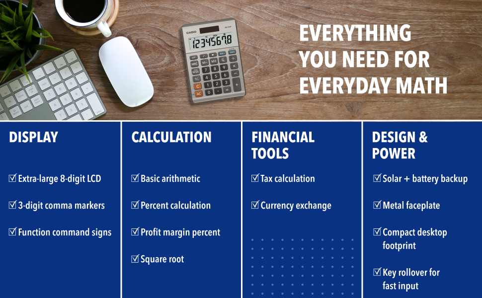 Everything you need for everyday math
