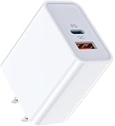 USB C Charger Fast Block 30W for iPhone 16e/16 Plus/16 Pro Max/Air/17/15 Pro Max/15 Plus/14, Dual...