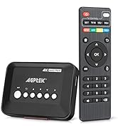 4K@30hz HDMI TV Media Player with HDMI/YPbPr/AV Output, Digital MP4 Player for 14TB HDD/ 512G USB...