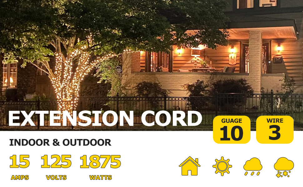 10 guage extension cord