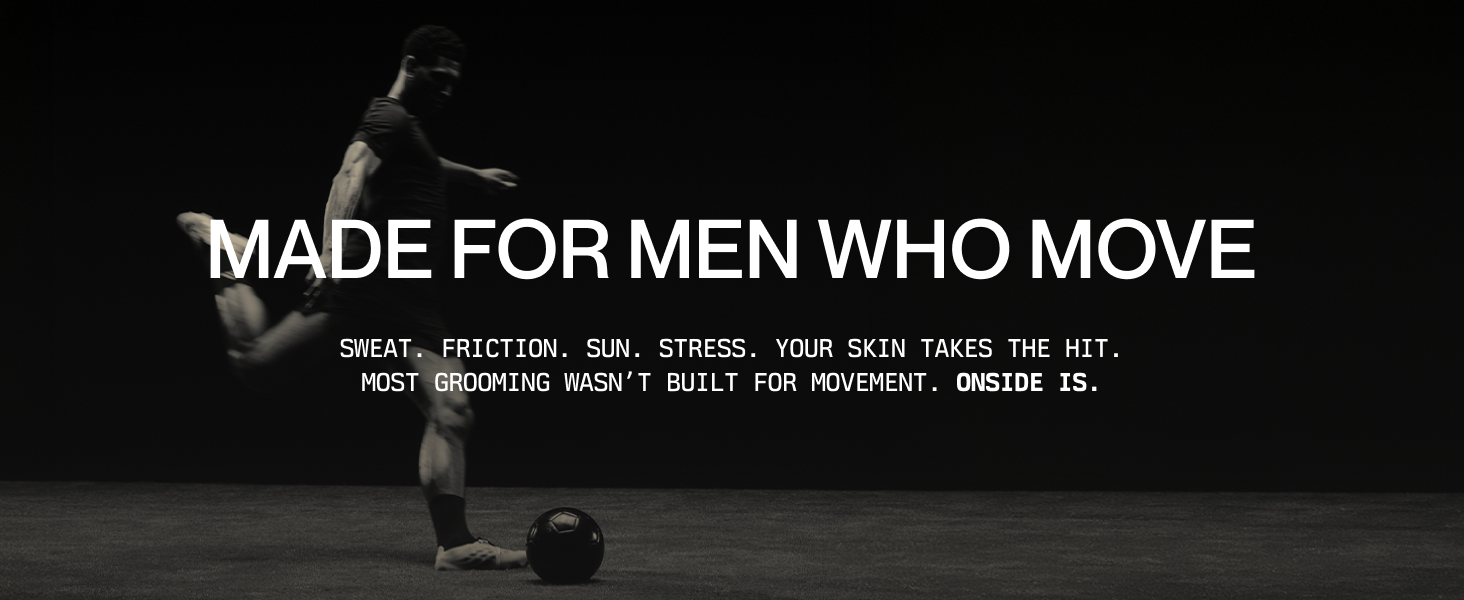 mens grooming brand, mens personal care, performance grooming
