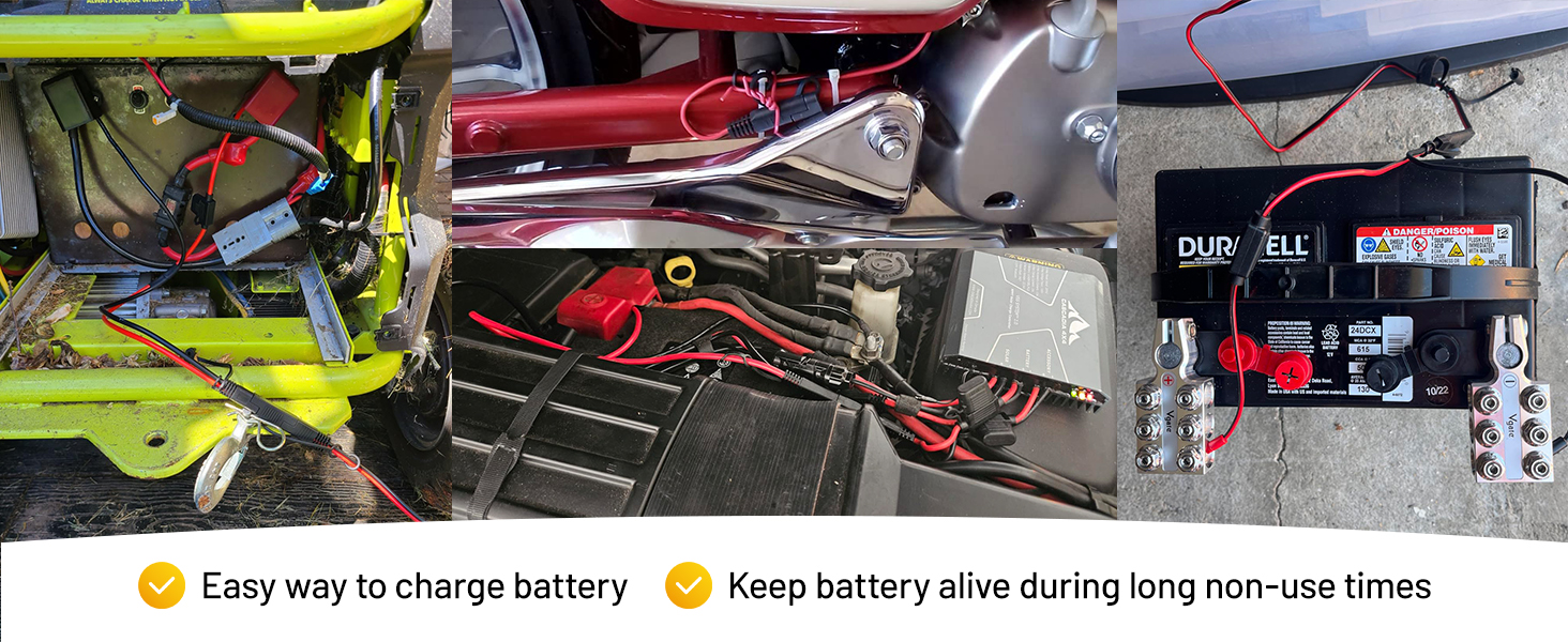 SAE Battery Extension Cable