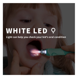 parents use toothbrush LED checking kid tooth,Kids Toothbrush Electric