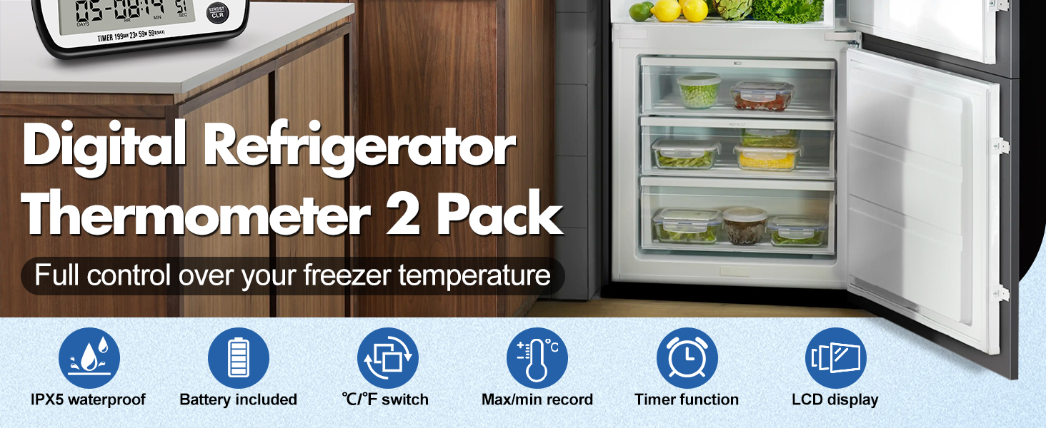 fridge thermometer