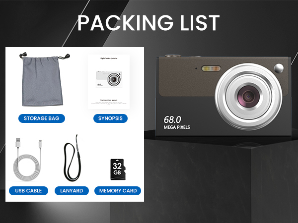 Point and Shoot Digital Camera