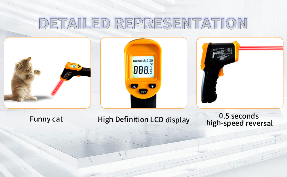 infrared thermometer gun