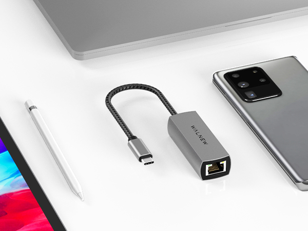 usb-c cat6 adapter rj45 to usbc usb network adapter Ethernet 2.5 ethernet dongle