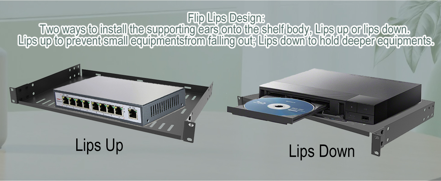 1U cantilever rack tray
