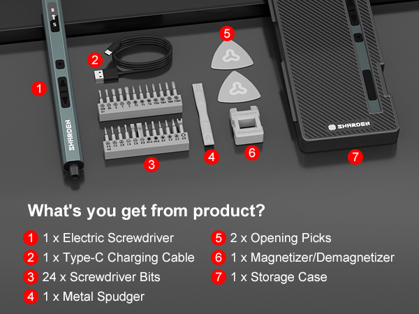 battery screwdriver rechargeable