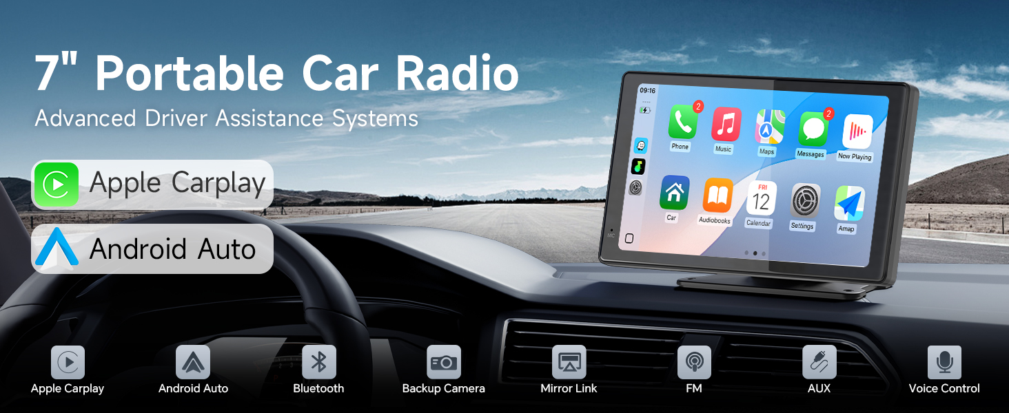 carplay screen for car