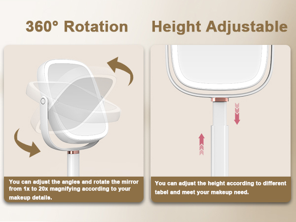 Makeup Mirror With Light