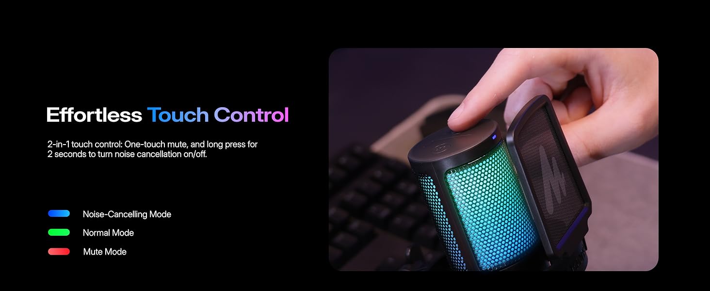 noise reduction gaming microphone